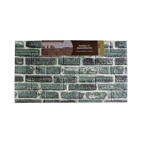 Placa Pared Autoadhesiva Verde