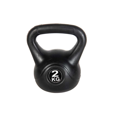Kit Fitness Pesa Rusa Kettlebell 2kg + 4kg (x1 unidad)
