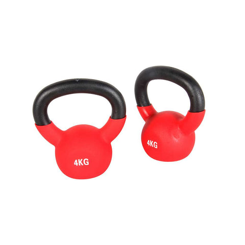 Pesas Rusas Kettlebell 4Kg Neoprene Fitness x2 Unidades