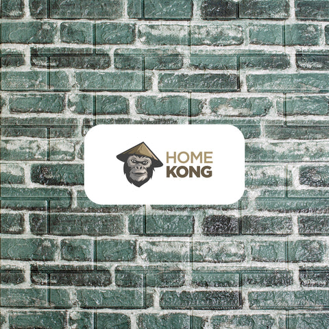 Placa Pared Autoadhesiva Verde x10
