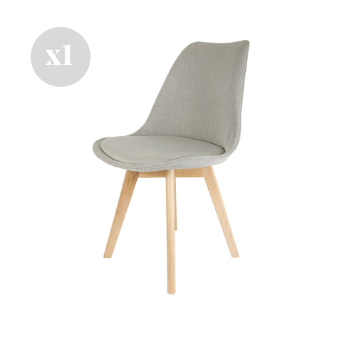 Silla Tulip Tapizada x1