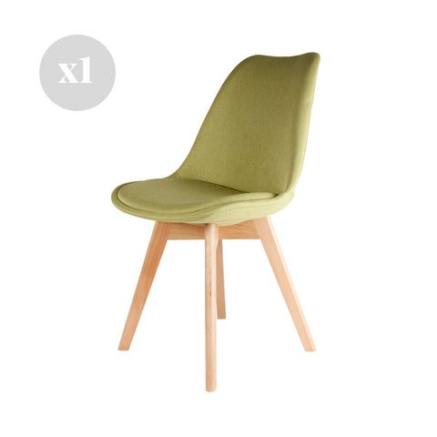 Silla Tulip Tapizada x1