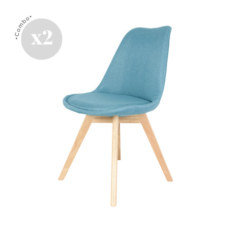 Sillas Tulip Tapizadas x2