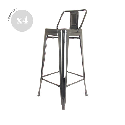 Banqueta De Metal Tolix x4