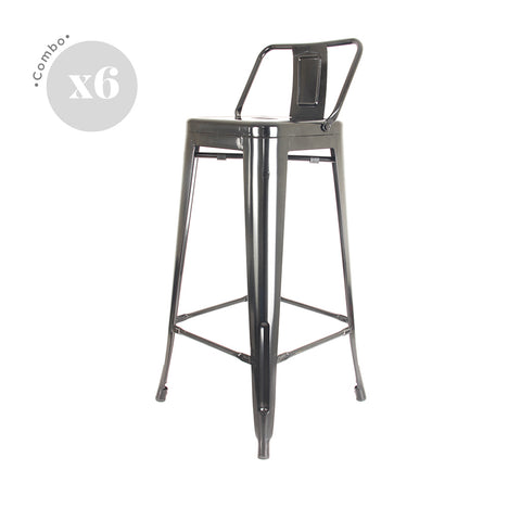 Banqueta De Metal Tolix x6